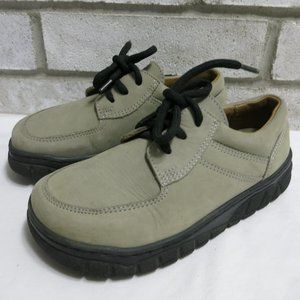 Birkenstock Nubuck Leather Comfort Shoe Kids 32 C1